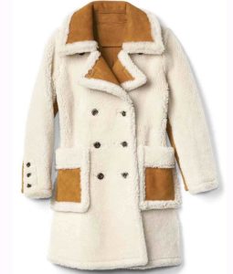 gap shearling coats & jackets