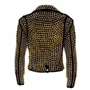 blazer with studs