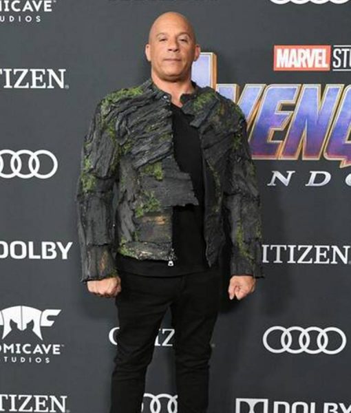 Vin Diesel Avengers Endgame Premiere Im Groot Jacket