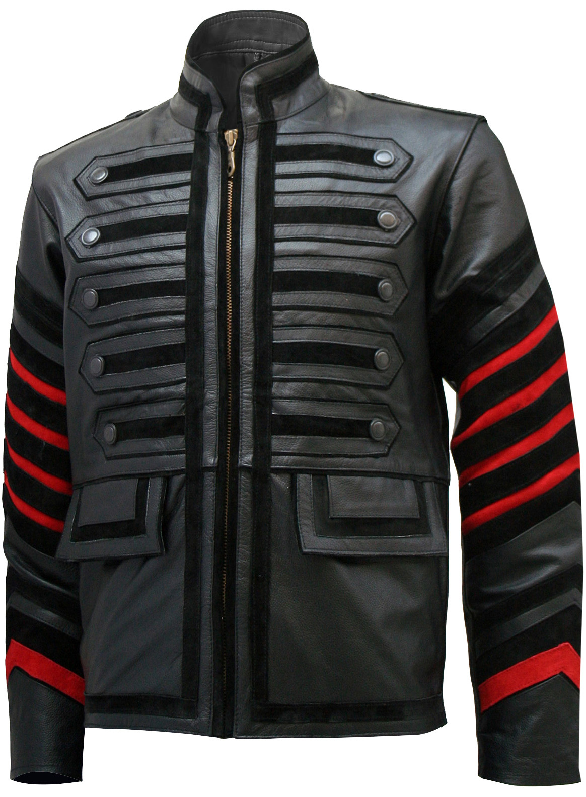 military leather jackets