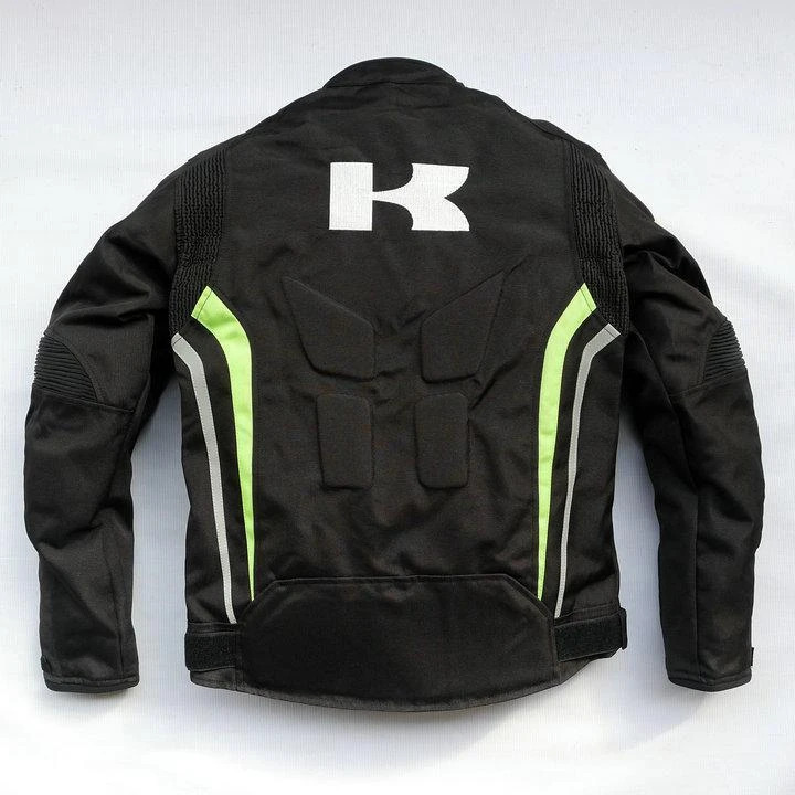 Black And Green Leather Motorcycle Jacket Images