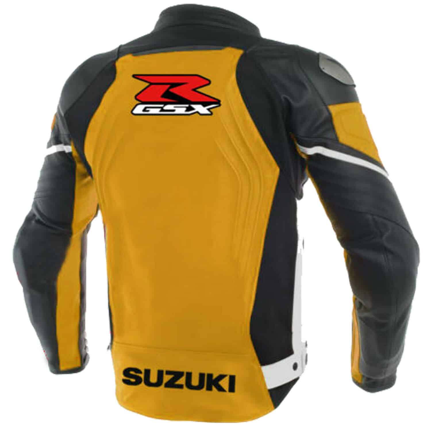 Suzuki GSXR Motorcycle Jacket with Armor Protect - Jackets Maker