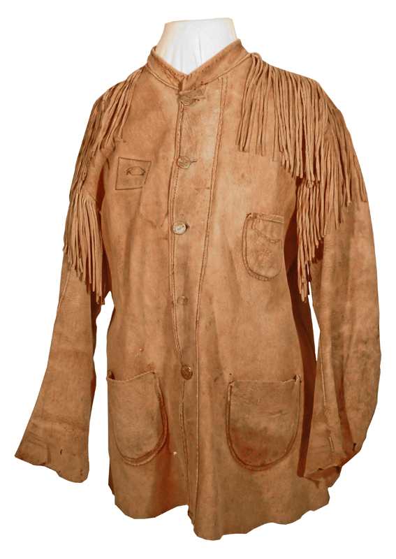 mens buckskin shirt