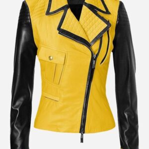 yellow and black jacket