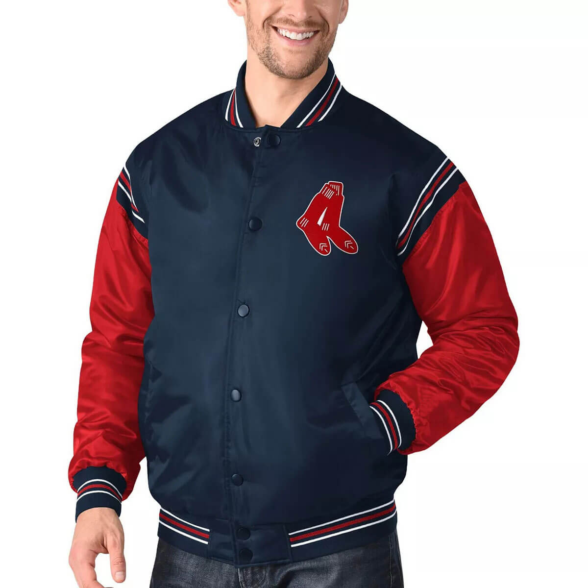 red sox varsity jacket